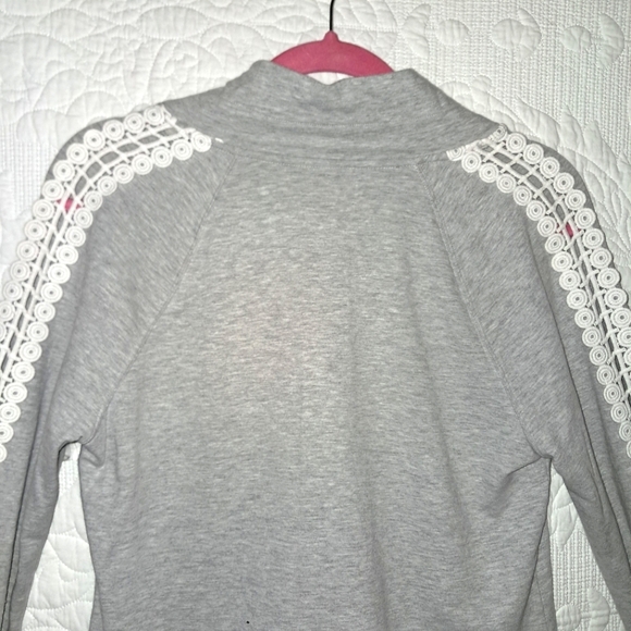 Lilly Pulitzer Women's Long Sleeve Skipper Popover Dress, Size M, Gray - Picture 6 of 14